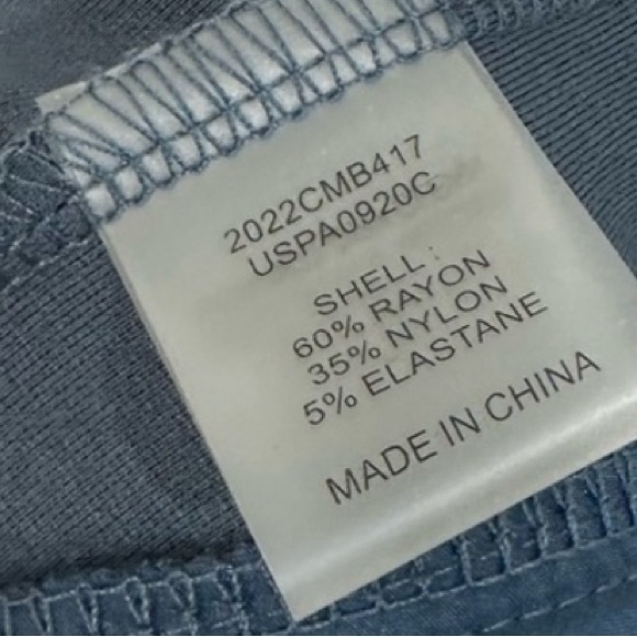 NWT Universal Standard High Rise Crop Skinny Pant in Nephrite Blue XS 10-12 - Picture 3 of 5